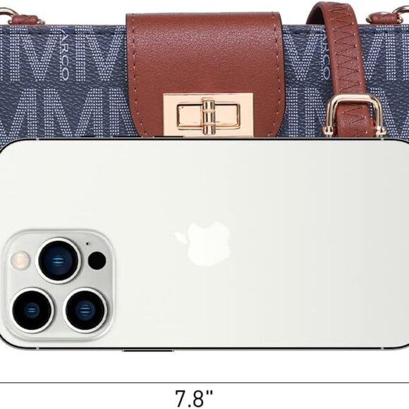 Women Fashion Small Crossbody Shoulder Bag Cell Phone Zip Wallet Purse and Handb - Picture 4 of 6